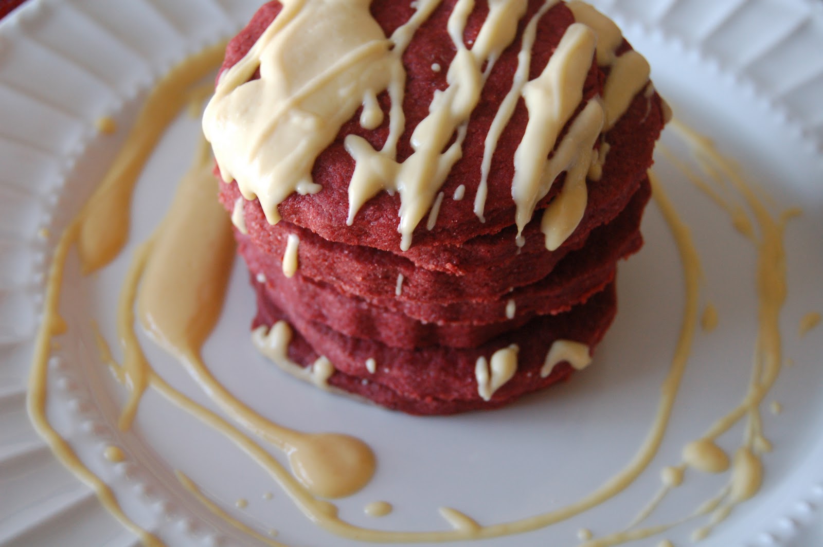 C'est si bon Sweets Red Velvet Shortbread CookiesTwelve Weeks of