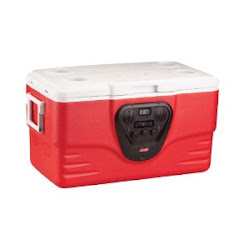 Coleman 36-Qt. Electronic Cooler with Radio & Clock