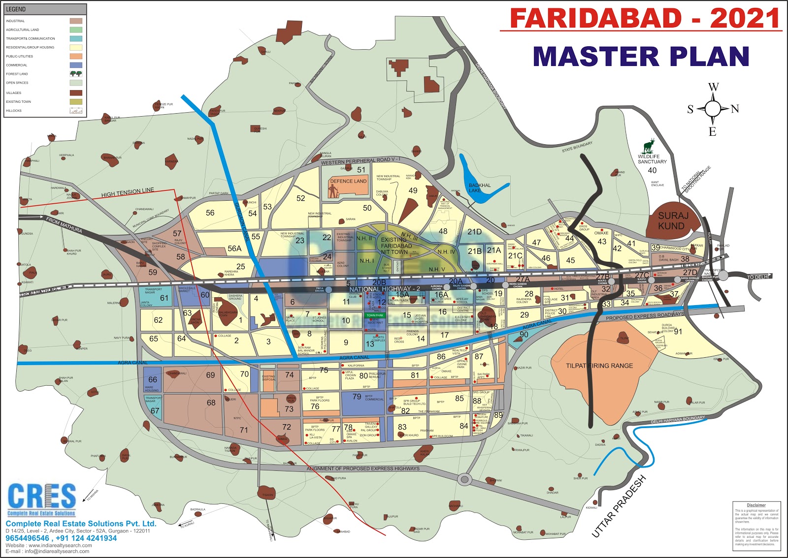 TATA HOUSING FaridabadMap