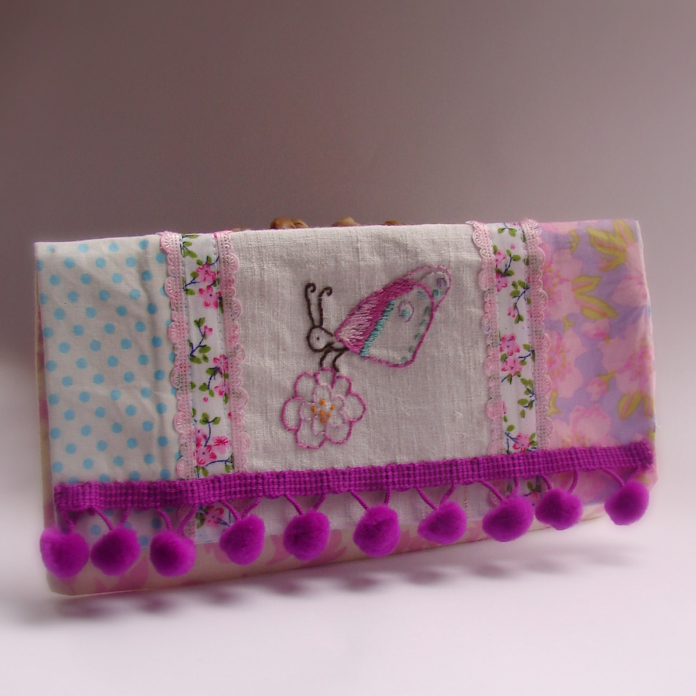 New embroidered pouches | Randi Sal Finishes