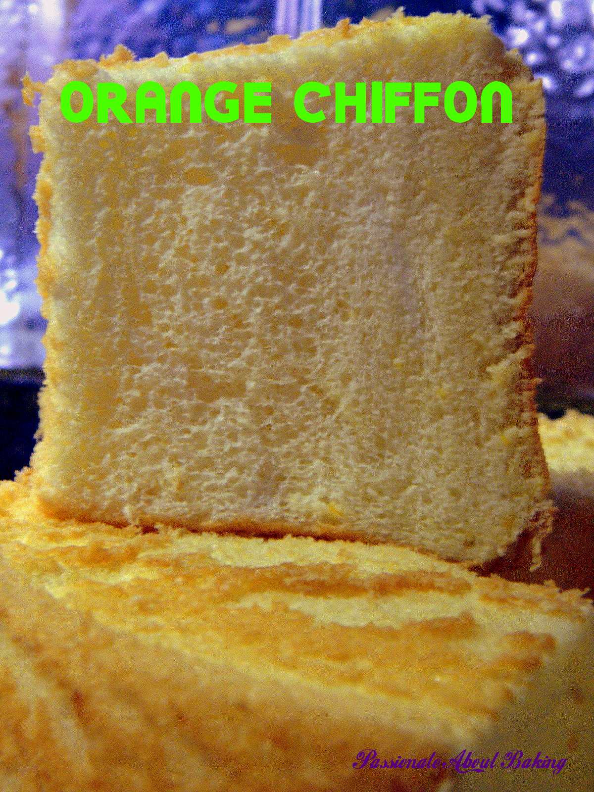 Grand Marnier Orange Chiffon Cake Recipe Grand Marnier Orange Chiffon Cake Recipe