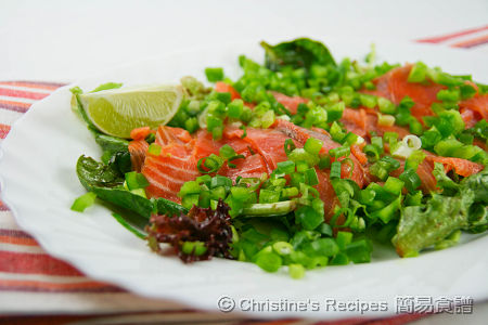 煙三文魚沙律 Smoked Salmon Salad01