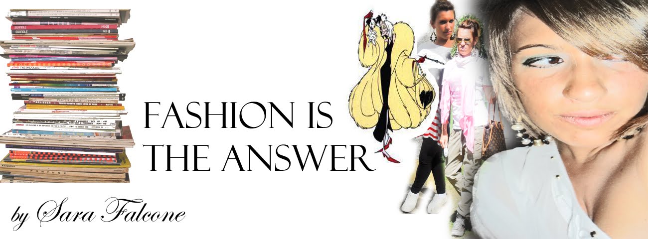 Fashion is the answer
