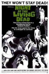Afiche de 'La noche de los muertos vivos'