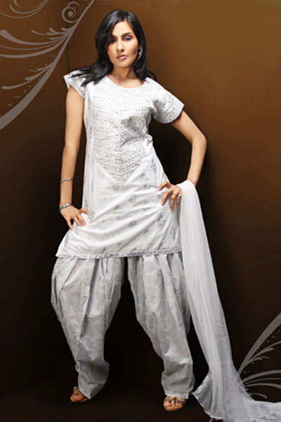 White Salwar Suit Designs – Latest Charming Dresses Collection ~ Mila Kunis
