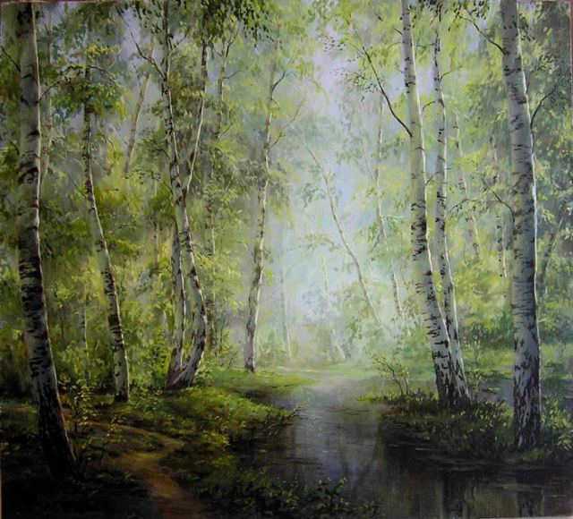 Amazing Watercolor Paintings on Glass