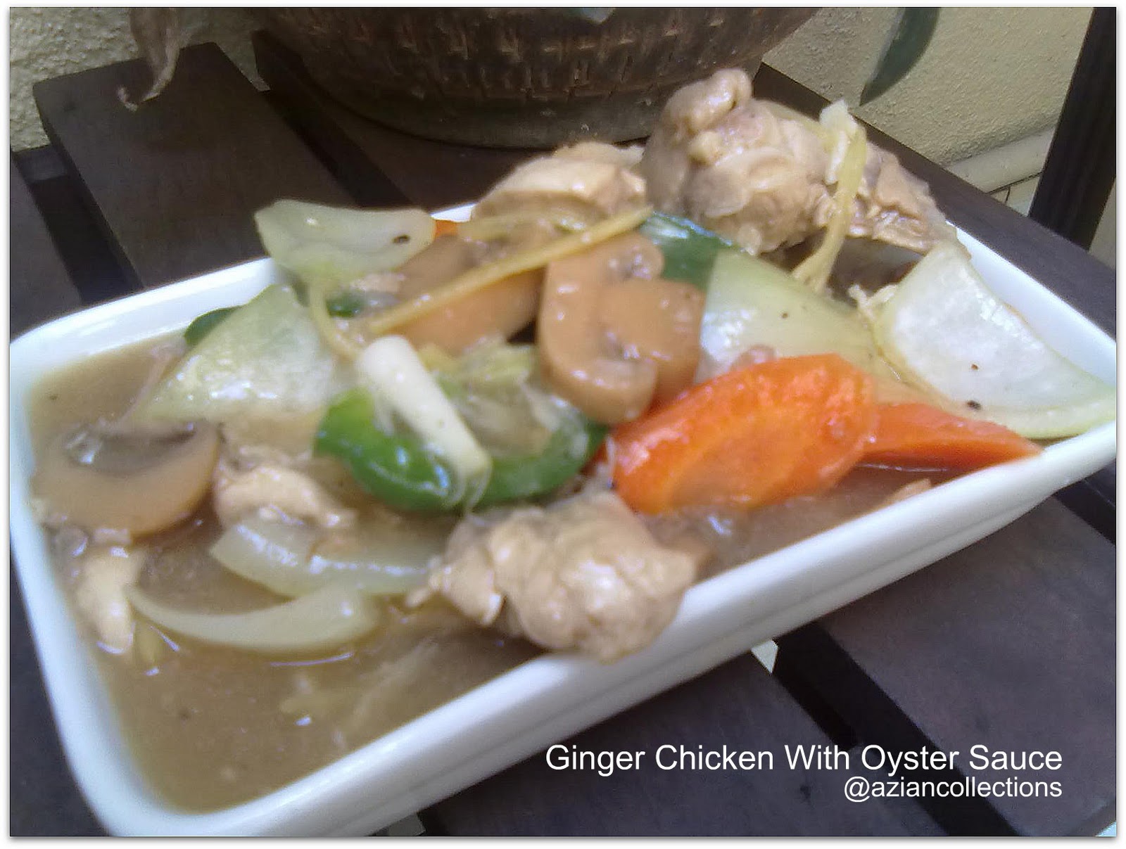 Azian Collections Ginger Chicken With Oyster sauce