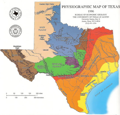 Texas Geology and Catastrophic Geology: Texas Geologic Physiographic ...
