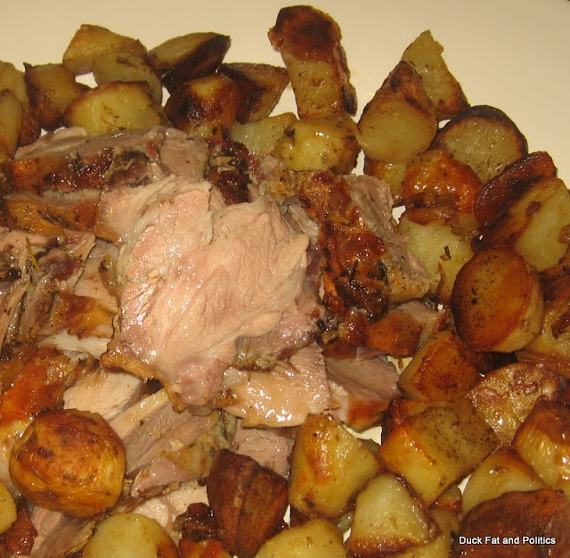 Duck Fat and Politics Slow pork roast