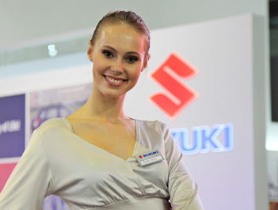 Best girls Moscow Auto Show 2010