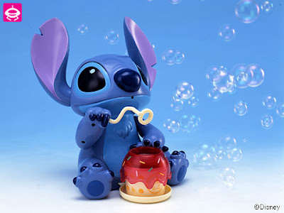 Disney Anime Toys - DAT: Disney Sega Stitch Bubble Blower - Battery ...