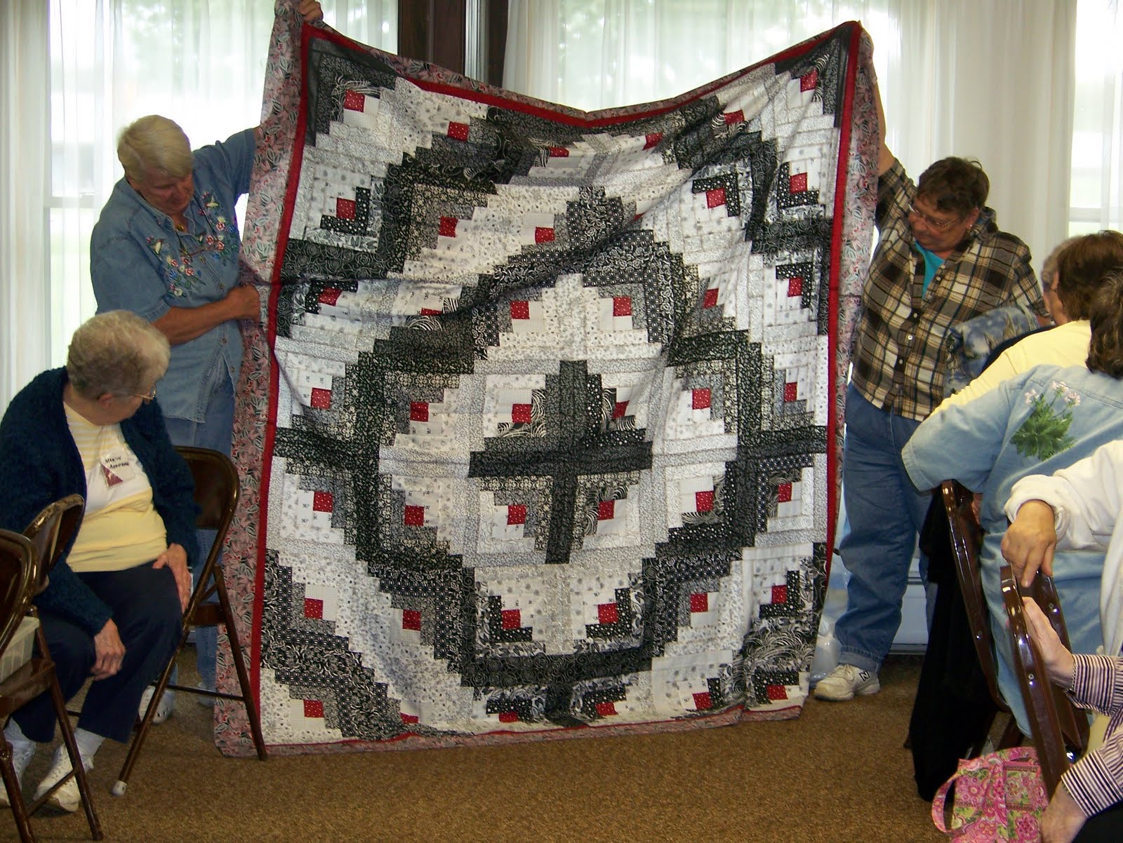 the momoo September Millington Quilt Club Meeting