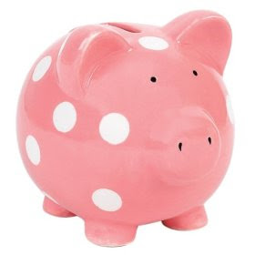 piggy bank cute banks perfect spotty pink frosty