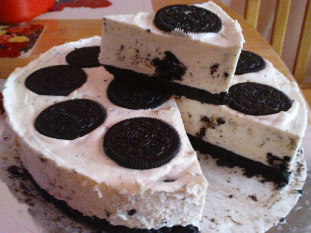 Bake With Mylla Resepi Oreo Cheese Cake Chiller