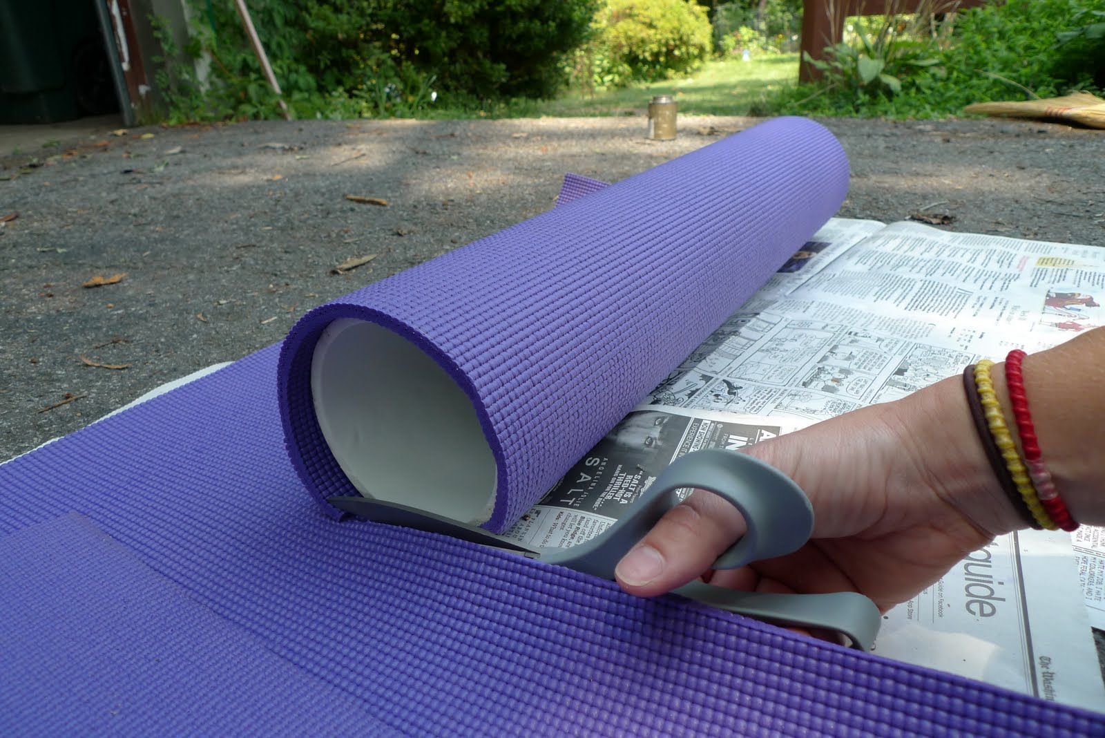 All That Glitters... Make Your Own Foam Roller