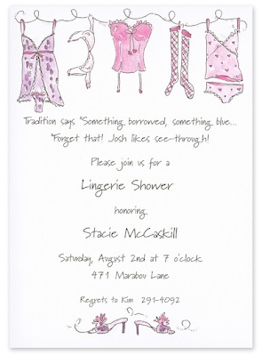 lingerie for women: Personalized Custom Bridal Lingerie Bachelorette Party Invitations