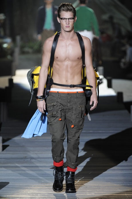 Guys With Glasses: DSquared2 Collection Runway