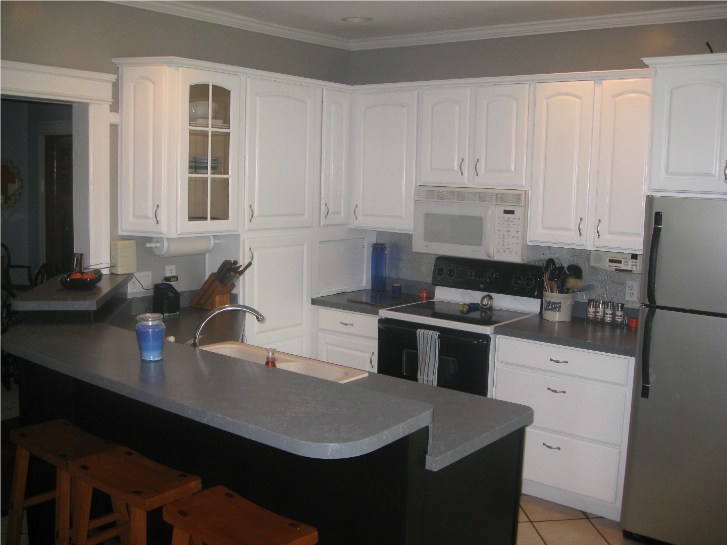 Rustoleum countertop paint best sale pewter