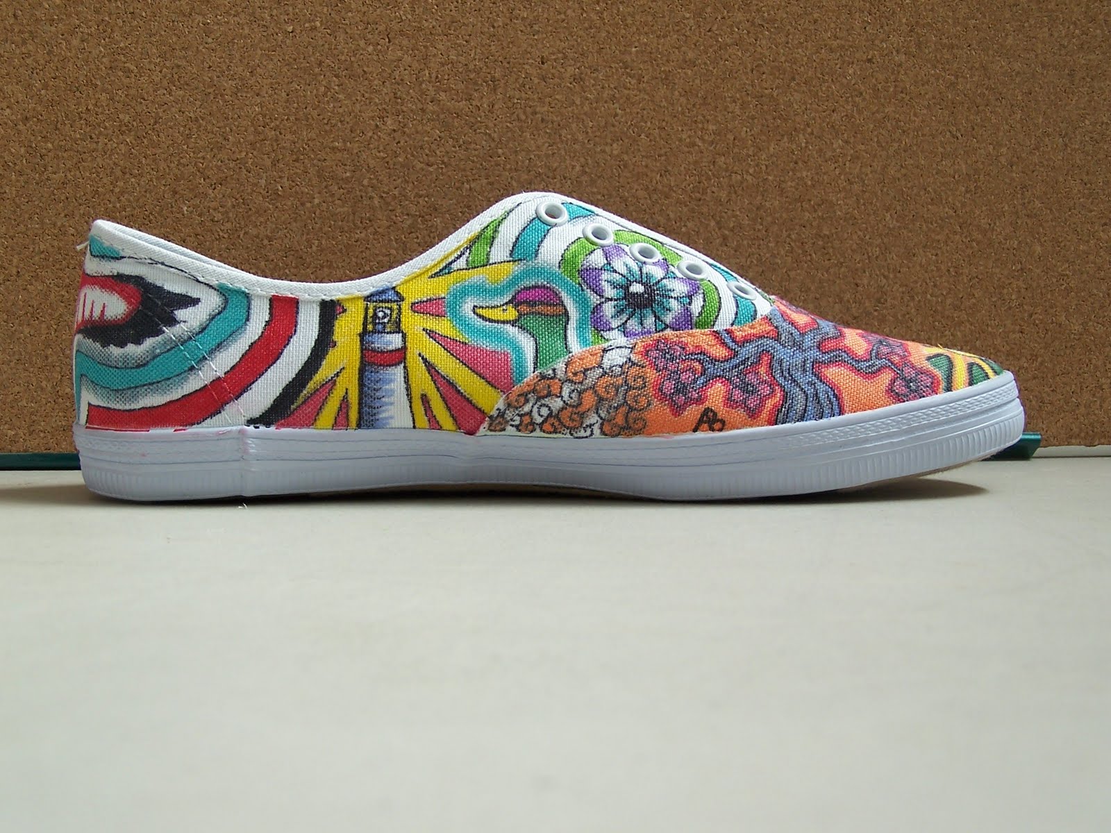 Austin B's Art Shoe art