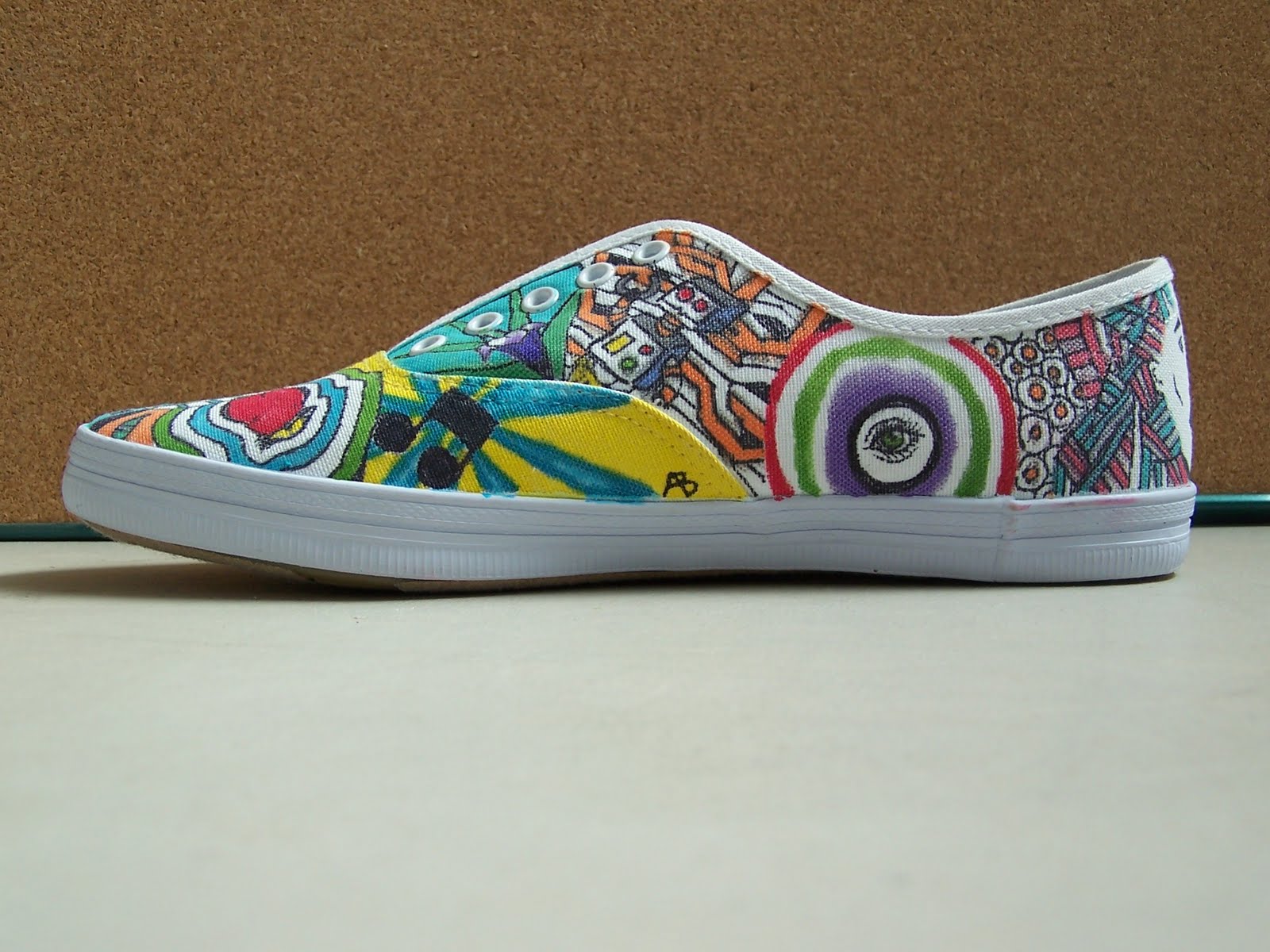 Austin B's Art Shoe art