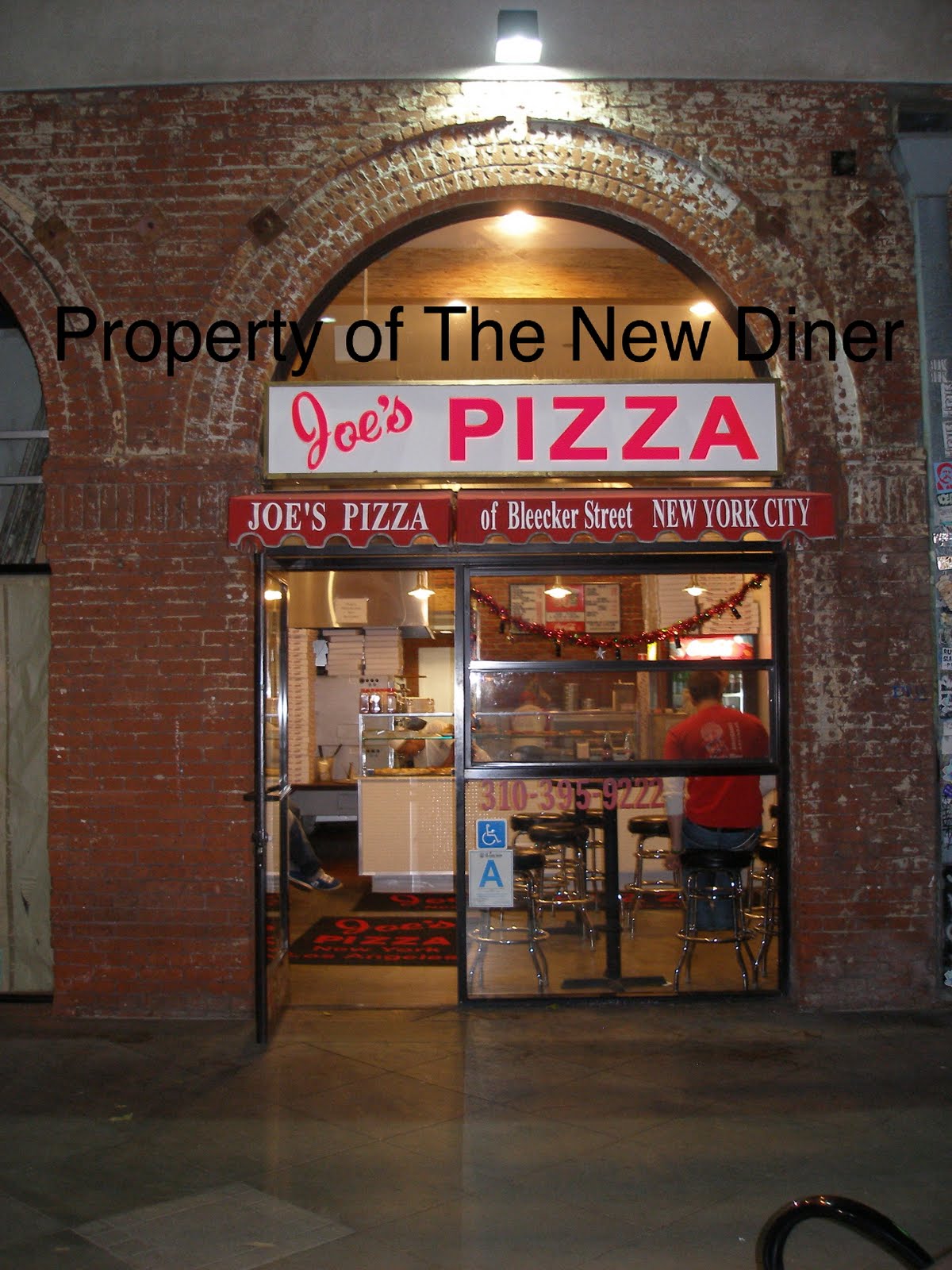 The New Diner Joe's PizzaSanta Monica