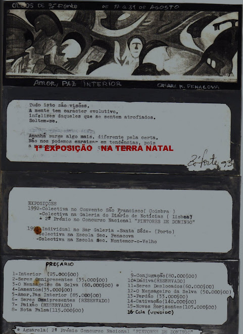 1993  1ª EXPOSIÇÃO EM PENACOVA