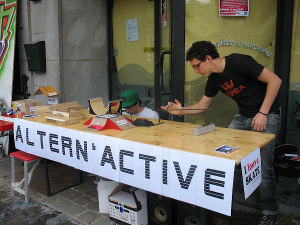 Fêtes de la Jeunesse... Stand Altern'Active..