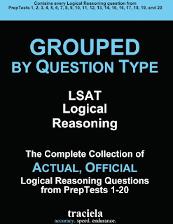 LSAT Grouped by Logical Reasoning Question Type