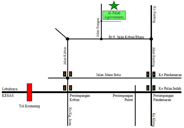 Map ke Ladang Al-Falah