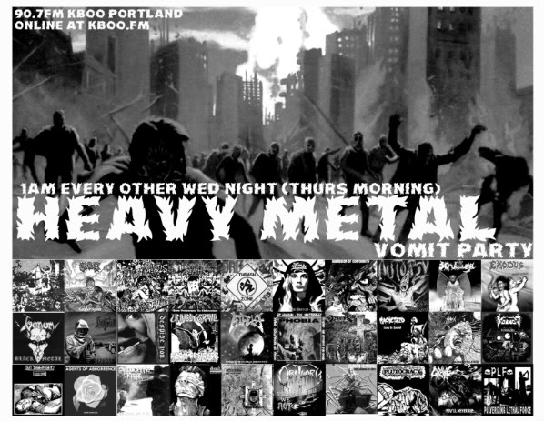 Heavy Metal Vomit Party on KBOO