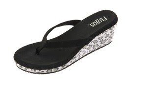 Flojos, Thousand Oaks, CA, is showing the Keira and other women's sandals at the las Vegas Souvenir and Resort Gift show