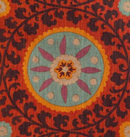 Tribal thread fabric from Taylor King