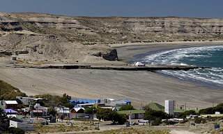 Puerto Pirámides segunda bajada al mar