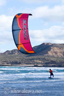Kitesurf en Península Valdés