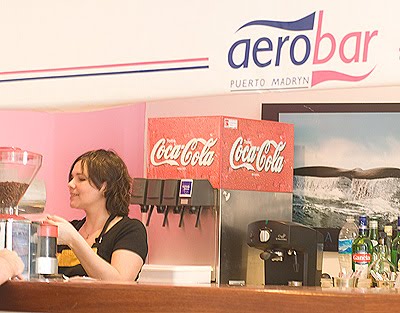Aerobar en el Aeropuerto Tehuelche Puerto Madryn Península Valdés