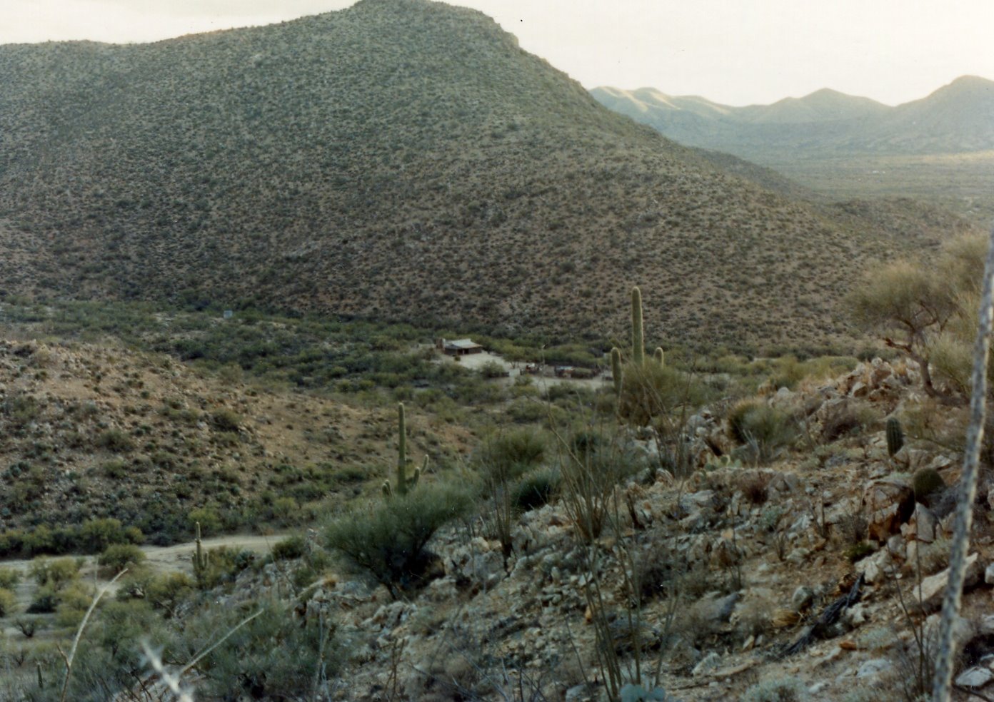 Gunsight Mountain Horse Ranch near Alexander Magic Springs, Arizona (AZ
