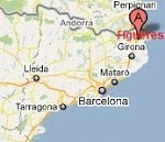 Situació de Figueres en relació a Catalunya