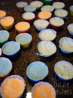 Making Fizzy Bath Bomb Cupcakes