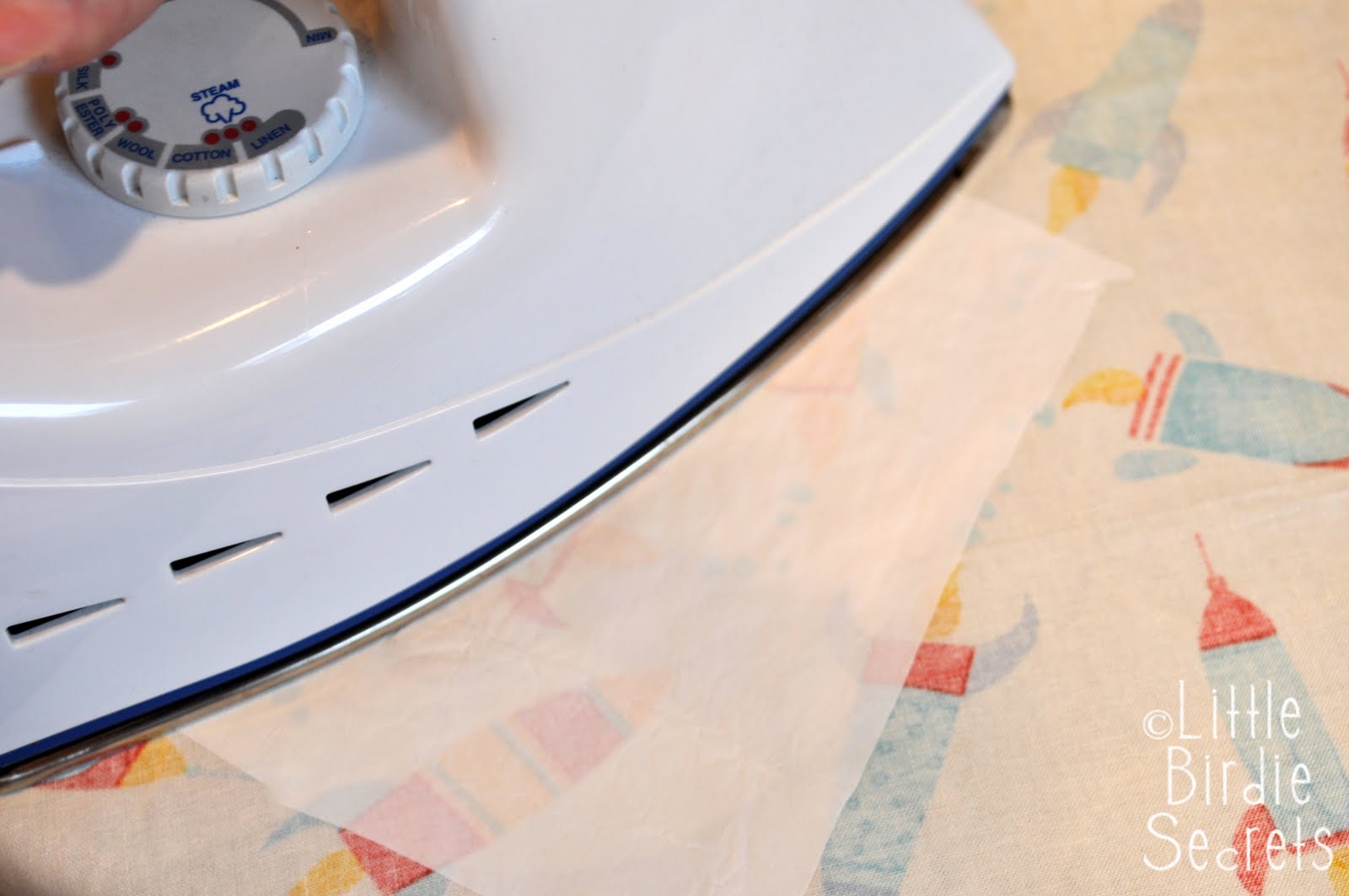 freezer paper applique template tutorial {why we love freezer paper} Little Birdie Secrets