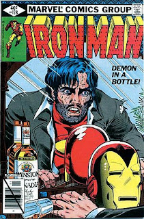 Portada de Iron Man el diablo en la botella Portada de Iron Man el diablo en la botella