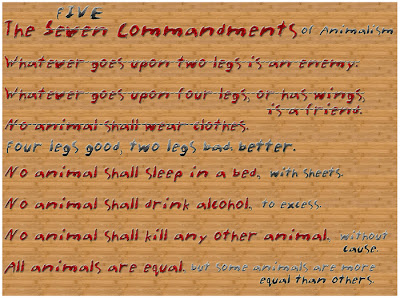 Animals in Charge: The 7 Commandments