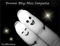 Premio Blog Miss Simpatia