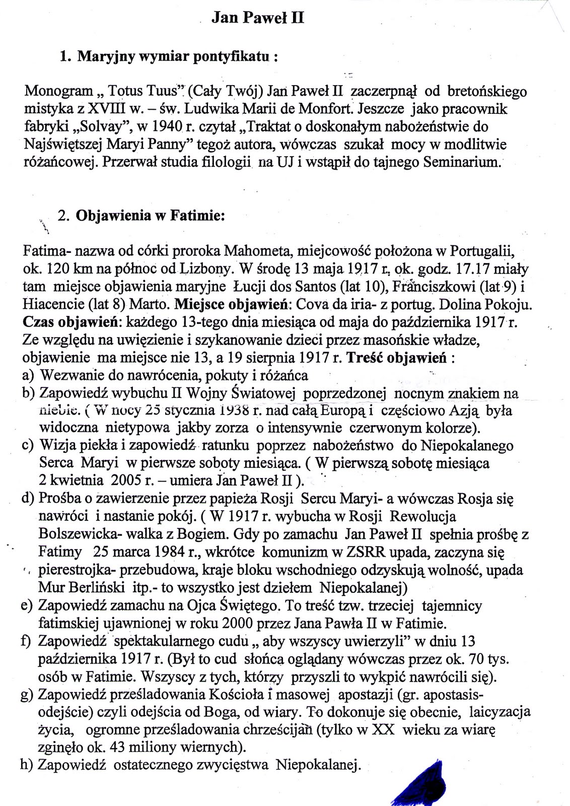 Sprawdzian Z Religii Kl 4