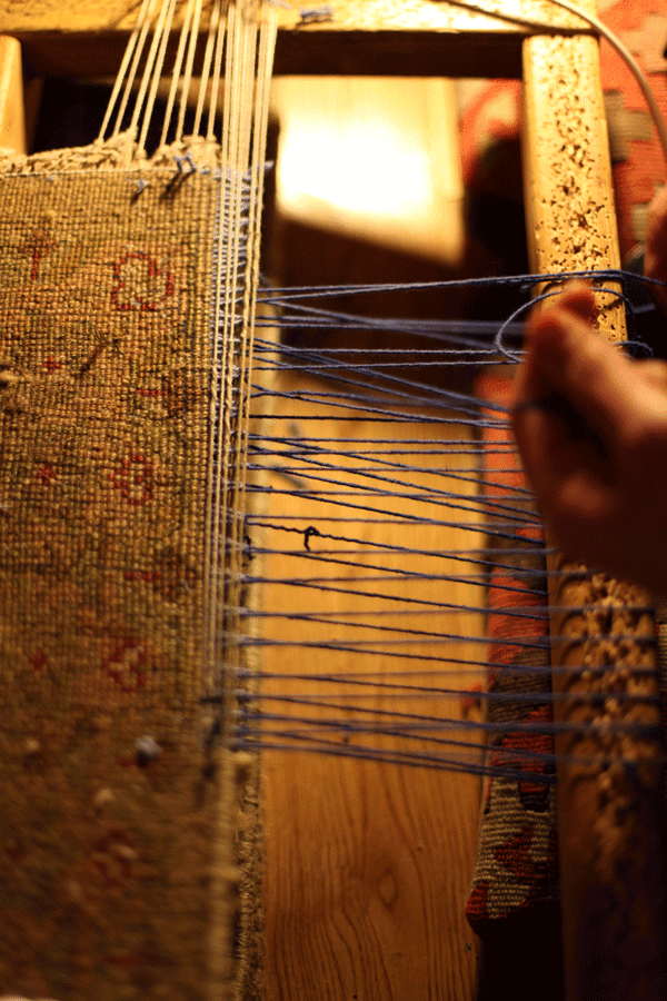 RugArt Rug Repair Rug Restoration Rug Cleaning ZIEGLER RUG SIDE CORD RESTORATION