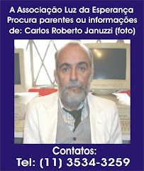 PROCURA-SE PARENTES DE CARLOS ROBERTO JANUZZI