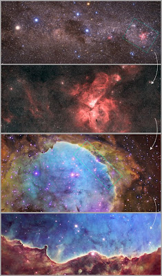 Localización de NGC 3324 - Para ampliar