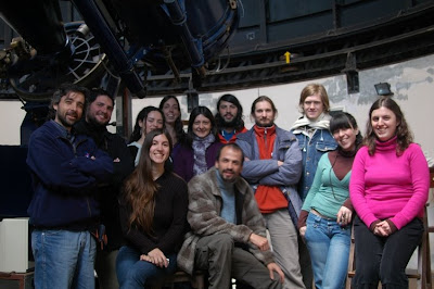 Integrantes del grupo de estudio de Eta Carinae