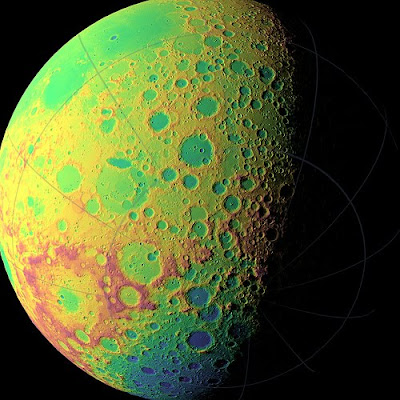 Luna por LRO NASA