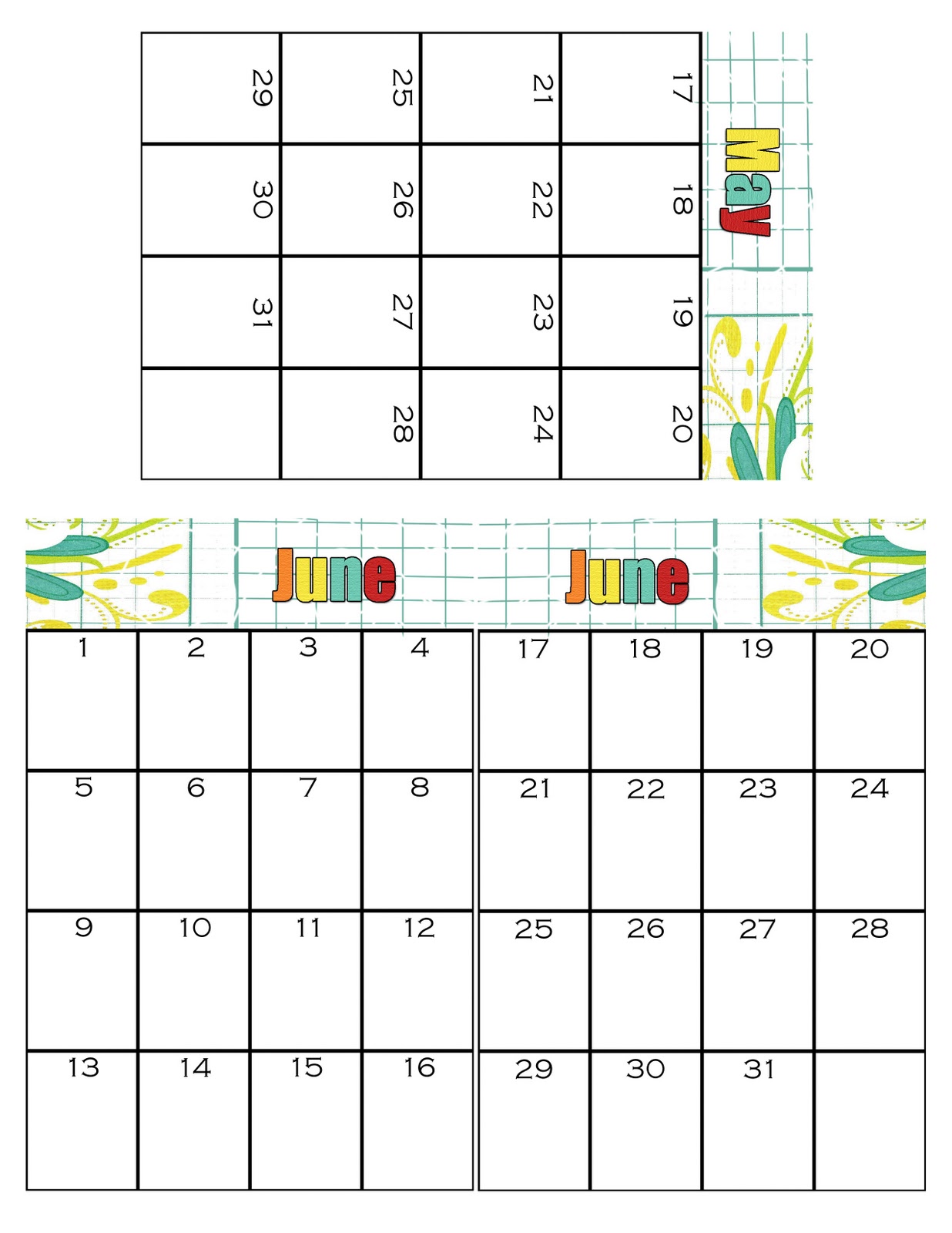 SIMPSONIZED CRAFTS: Free Printable Birthday Calendar using 4x6 Photo Book