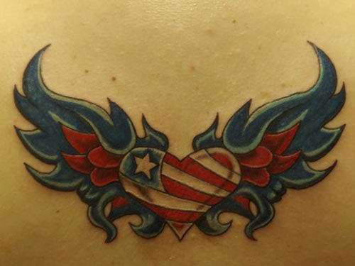 Lower Back Heart Tattoos Picture 4